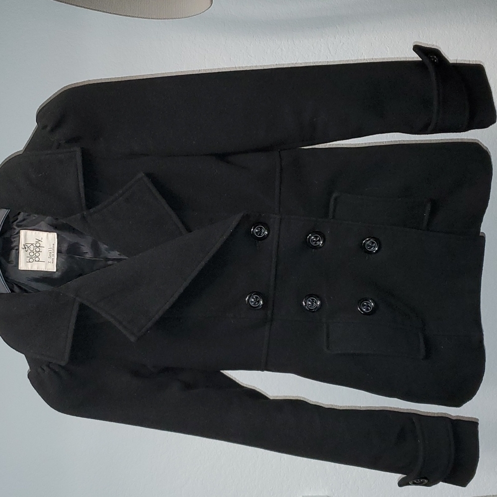 Black Pea Coat